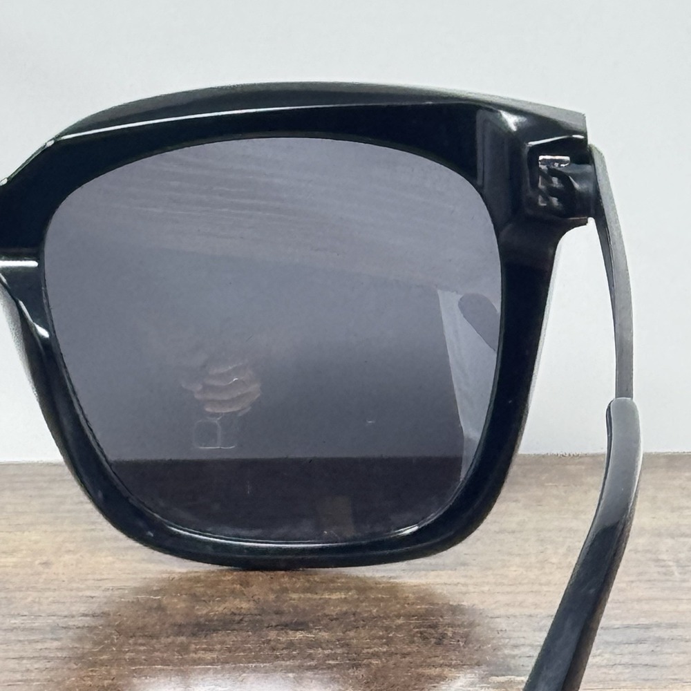 Diff Bella Black/Black Square Bk-Gr10P Polarized Sunglasses 54-19-142 - Picture 8 of 12